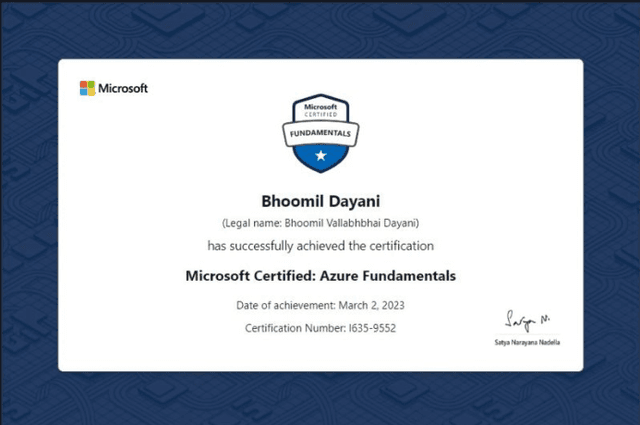 Microsoft Azure Fundamentals