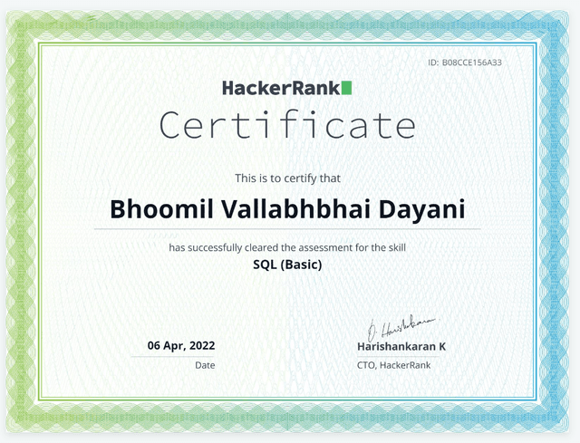 HackerRank SQL (Basic)