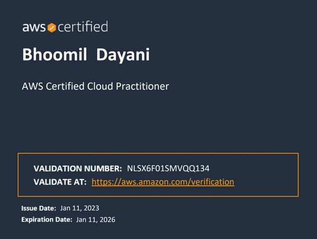 AWS Cloud Practitioner